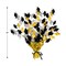 12 Pack Bulk Graduation Party Centerpiece - black - gold - silver